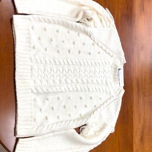 Soft, sweet, lovely ivory sweater